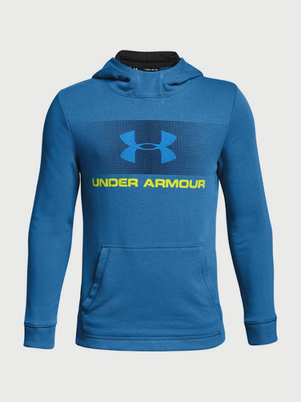 Mikina Under Armour Ctn French Terry Hoody Modrá