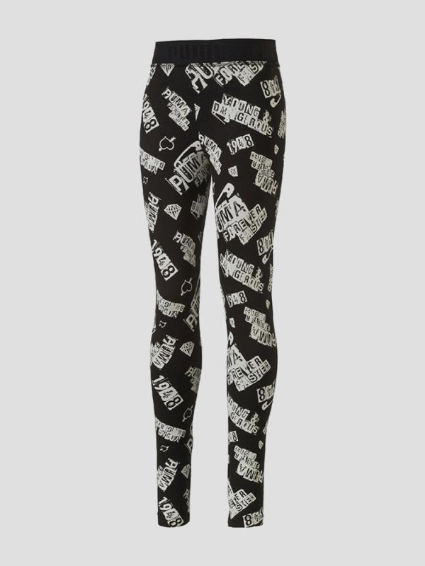 Legíny Puma SPORTS STYLE Leggings G cotton Barevná