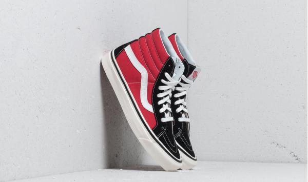Vans Sk8-Hi 38 DX (Anaheim Factory) OG Black/ Red