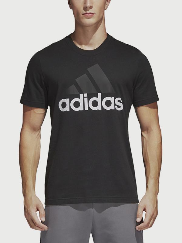 Tričko adidas Performance Ess Linear Tee Černá