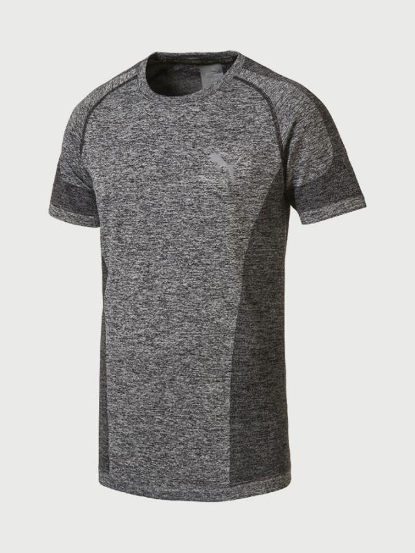 Tričko Puma evoKNIT Best Tee Šedá