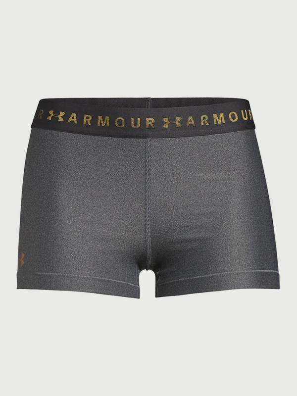 Kompresní šortky Under Armour Heatgear Arm Shorty Metallic Wb Šedá