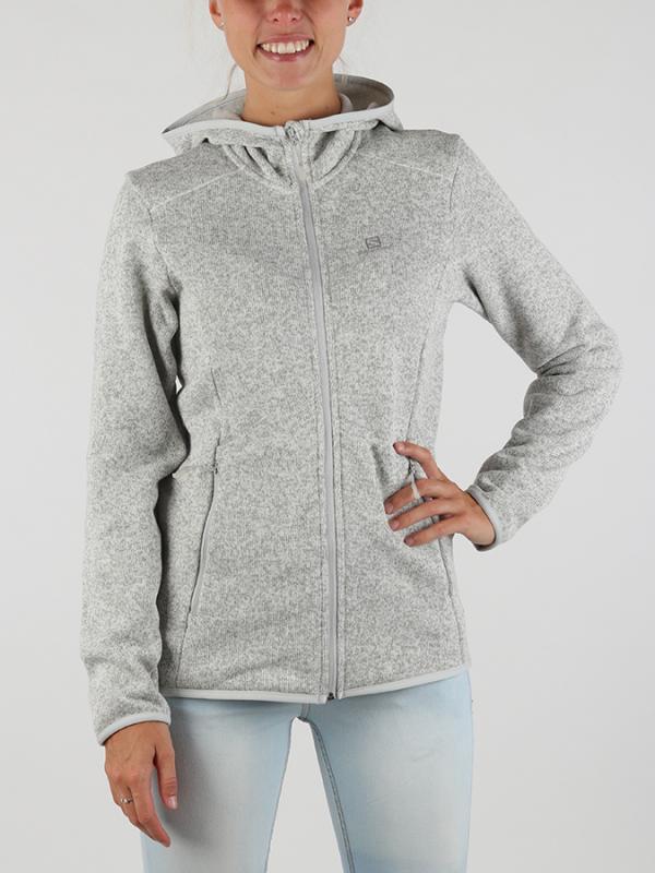 Mikina Salomon BISE HOODIE W Šedá