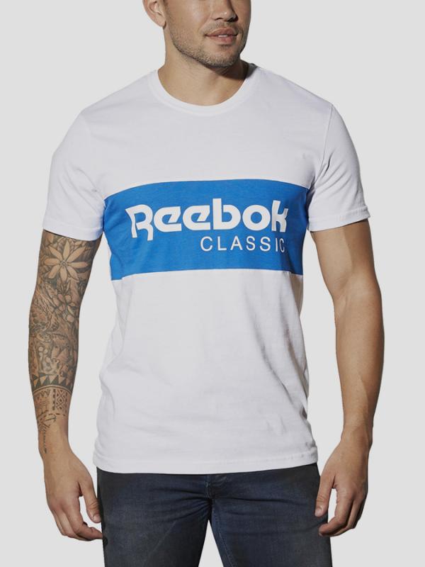 Tričko Reebok Classic F ARCHIVE STRIPE TEE SOLI Bílá