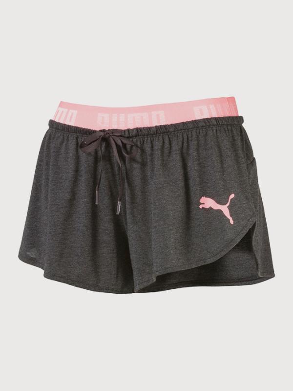 Kraťasy Puma ACTIVE ESS Bd Drapy Shorts Šedá
