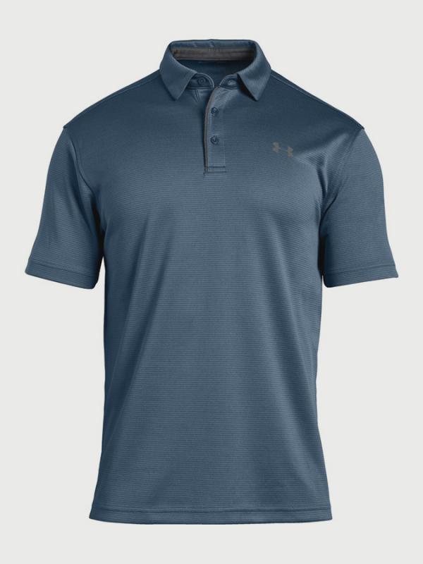 Tričko Under Armour Tech Polo Modrá