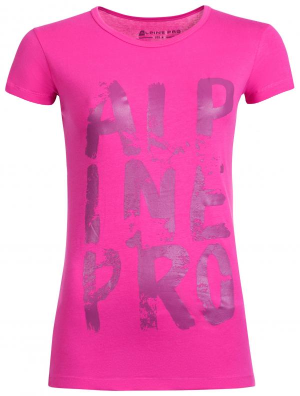 ALPINE PRO UNEGA 4 RŮŽOVÁ / FIALOVÁ Dámské Triko S