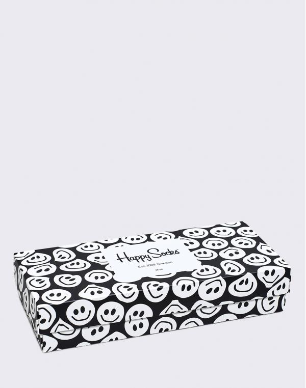 Happy Socks Black & White Gift Box XBLW09-9003 36-40