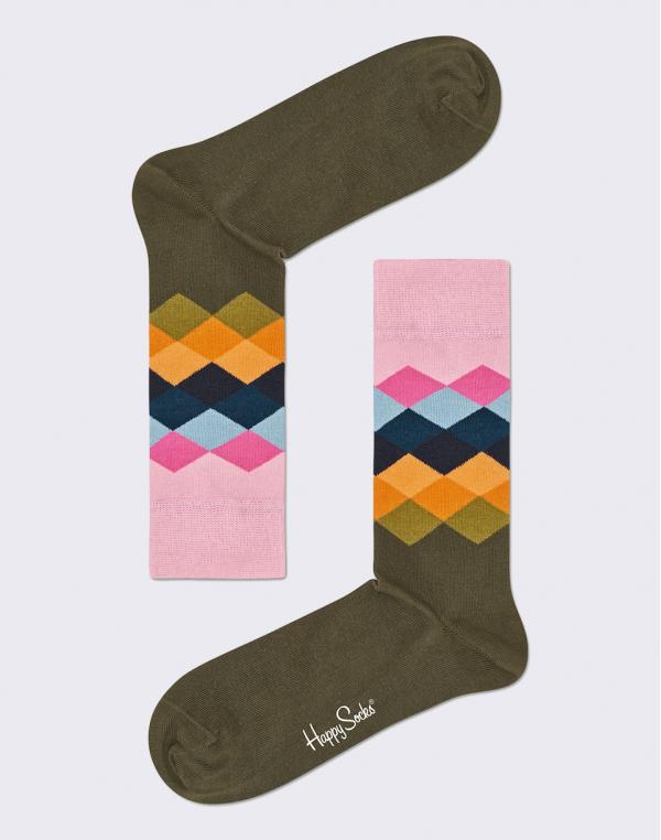 Happy Socks Faded Diamond FAD01-7001 36-40