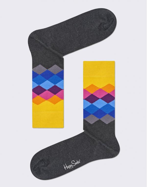 Happy Socks Faded Diamond FAD01-9005 36-40