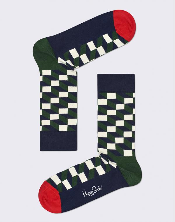 Happy Socks Filled Optic FIO01-7002 36-40