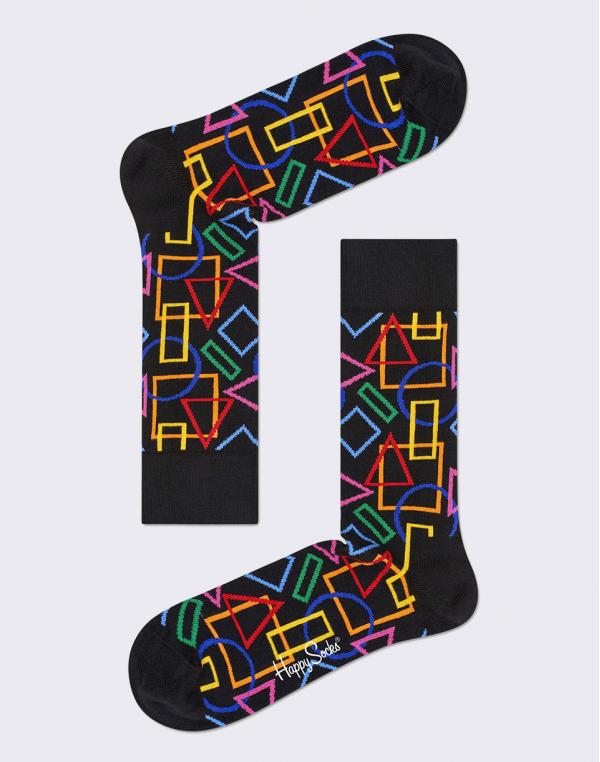 Happy Socks Geometric GEO01-9000 41-46