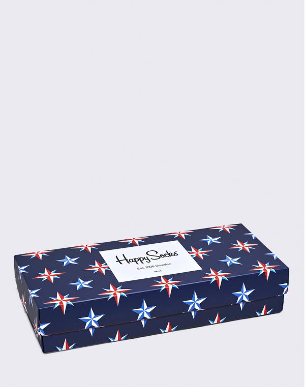 Happy Socks Nautical Gift Box XNAU09-6000 36-40
