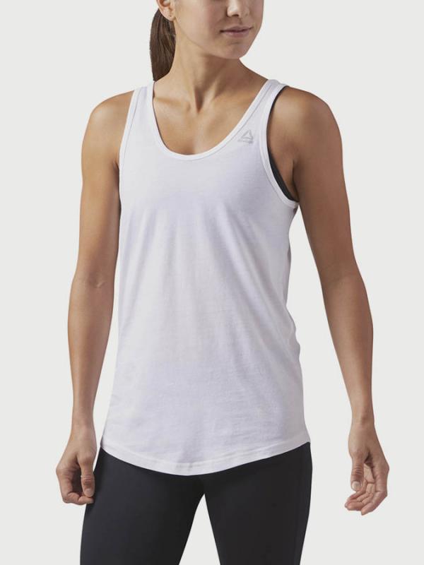 Tílko Reebok El Eletank Bílá