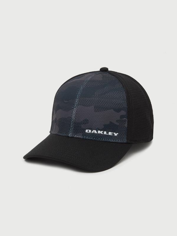 Kšiltovka Oakley Silicone Bark Trucker Print 2.0 Černá