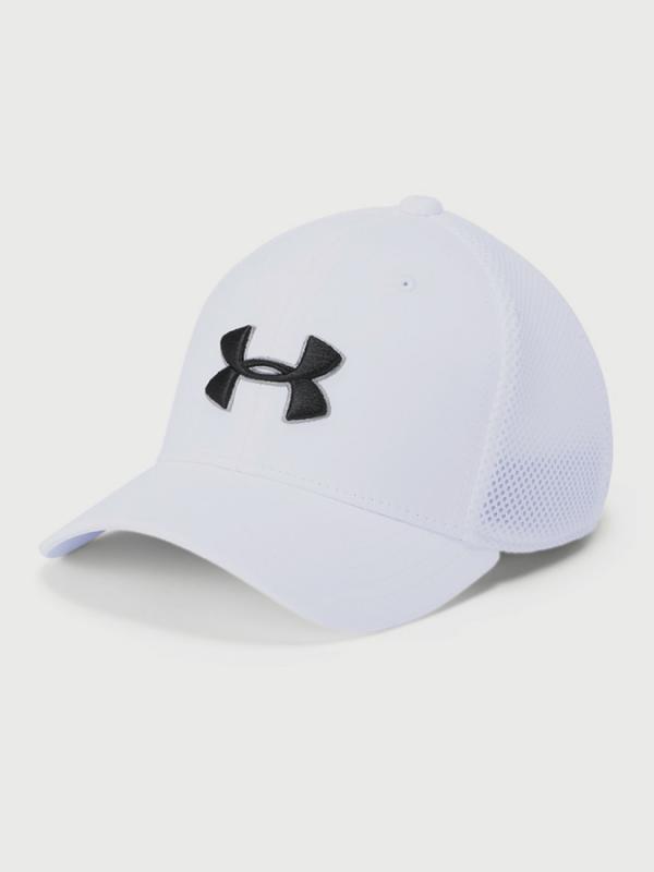 Kšiltovka Under Armour Boy\'S Golf ClaSSic Mesh 2.0 Bílá