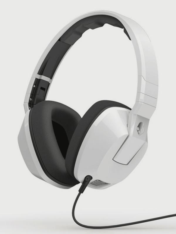 Sluchátka Skullcandy CRUSHER OVER-EAR W/MIC 1 Bílá