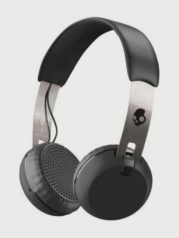 Sluchátka Skullcandy GRIND WIRELESS ON-EAR R/C Černá