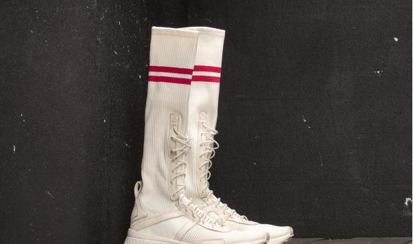 Puma Fenty X Rihanna Trainer Hi Vanilla Ice-Red Bud