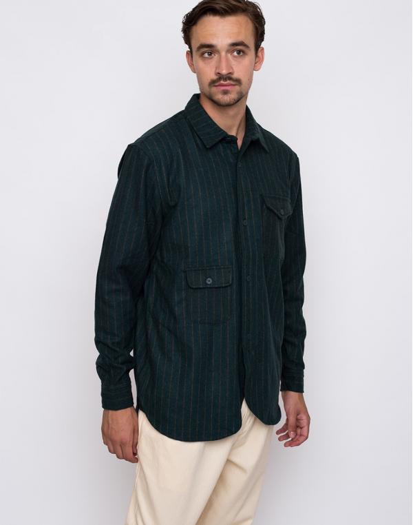 Han Kjøbenhavn Army Green Stripe XL