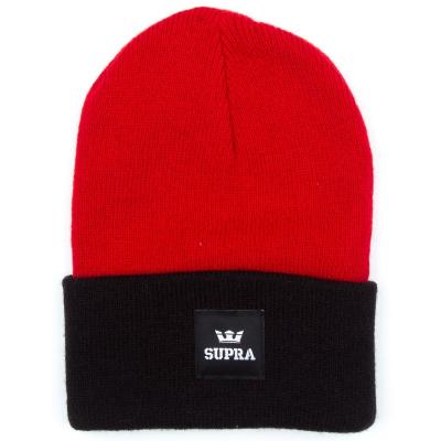 Supra Watts Beanie Red/ Black