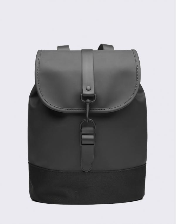 Rains Drawstring Backpack 01 Black