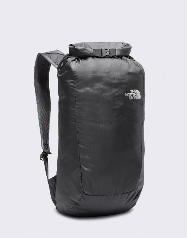 The North Face Flyweight Rolltop TNF Black / Asphalt Grey