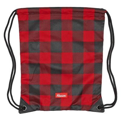 Kream Check Bag Black/ Red