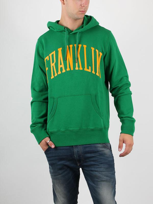 Mikina Franklin & Marshall FLEECE MAN Zelená