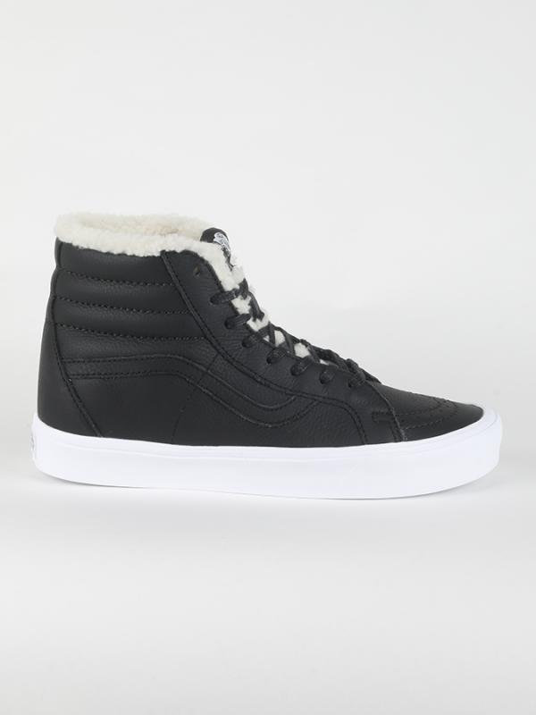 Boty Vans Ua Sk8-Hi Reissue Li (Sherpa) Black Černá