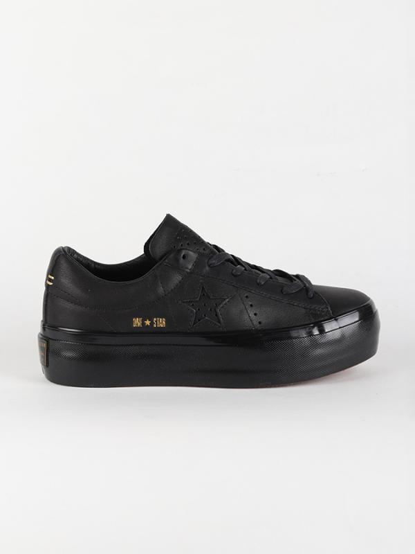 Boty Converse One Star Platform OX Černá