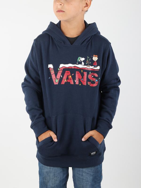 Mikina Vans By Vans X Peanuts Ho Dress Blues Modrá