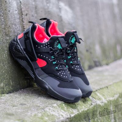 Nike Air Huarache Utility Premium Black/ Black-Bright Crimson