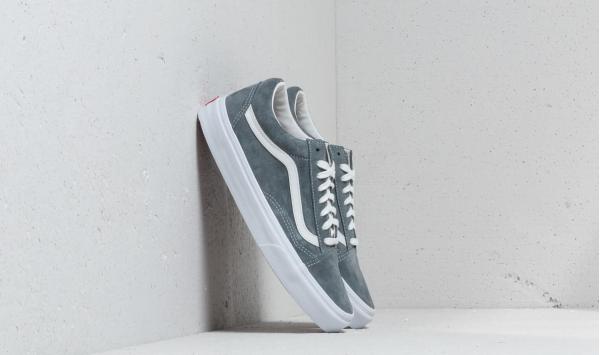 Vans Old Skool (Pig Suede) Stormy Weather/ White