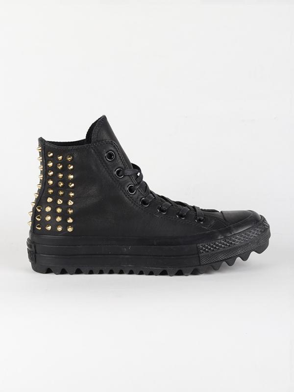 Boty Converse Chuck Taylor AS Lift Ripple HI Černá