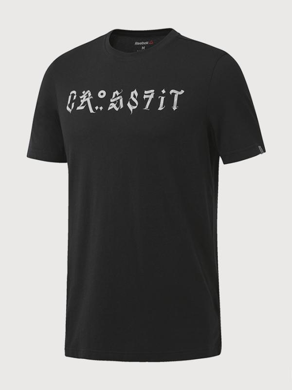 Tričko Reebok Cf Pokras Tee Černá