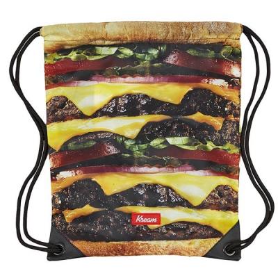 Kream Big Ass Burger Bag Multi Colored