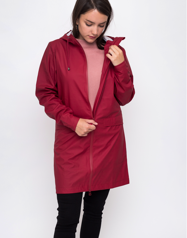 Rains W Coat 20 Scarlet S/M