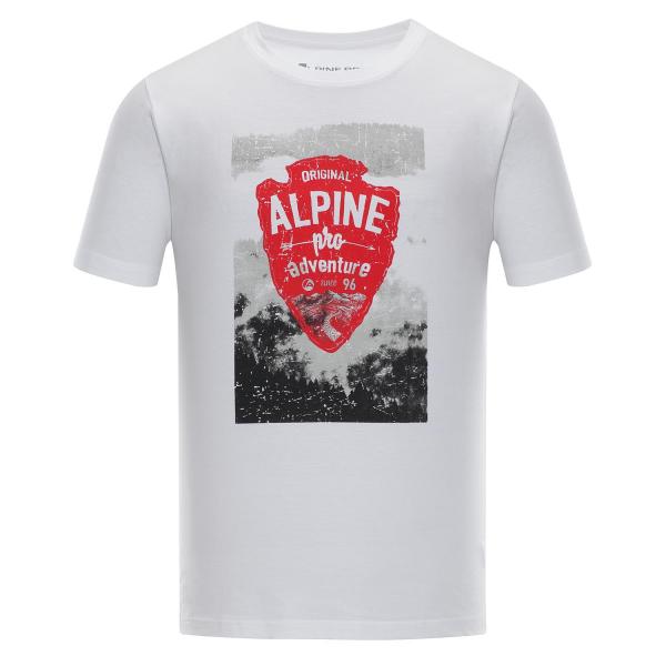 ALPINE PRO UNEG 5 NEUTRÁLNÍ / ZEMITÁ Pánské Triko S