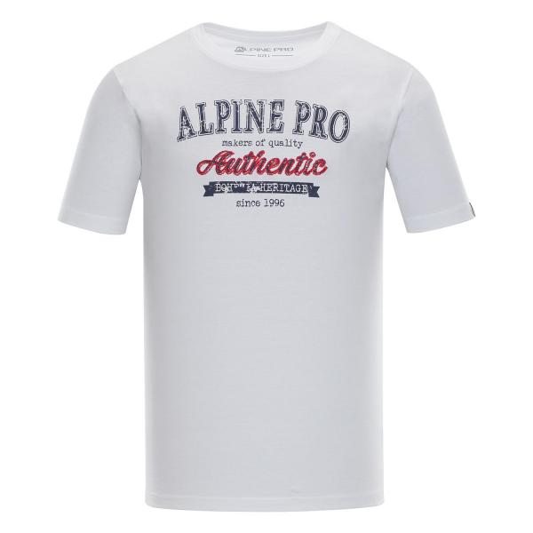 ALPINE PRO AMIT 4 NEUTRÁLNÍ / ZEMITÁ Pánské Triko S