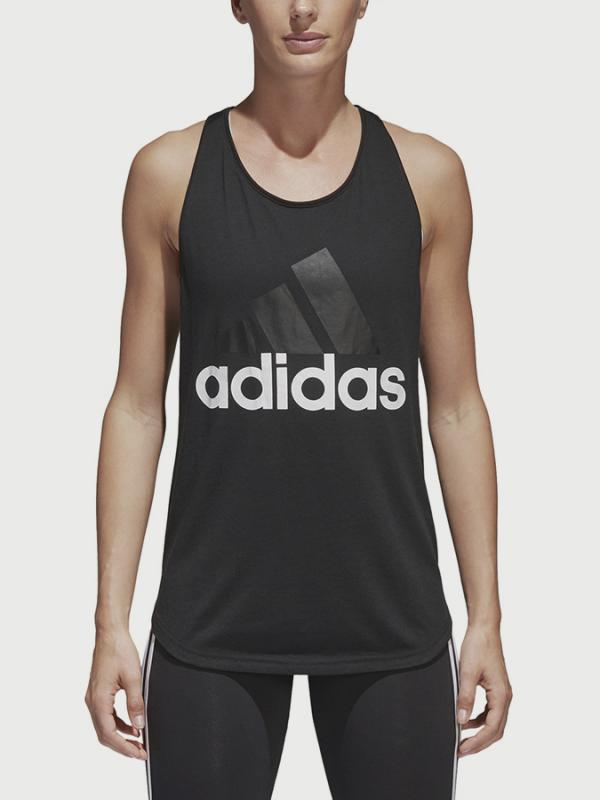 Tílko adidas Performance Ess Lin Lo Tank Černá
