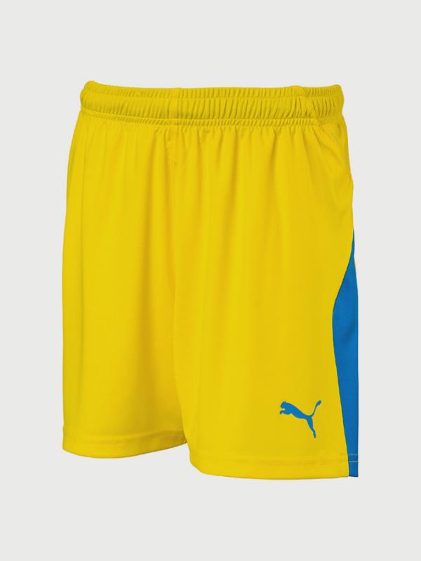 Kraťasy Puma LIGA Shorts Jr Žlutá