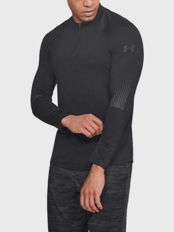Mikina Under Armour Raid 2.0 1/4 Zip Graphic Černá