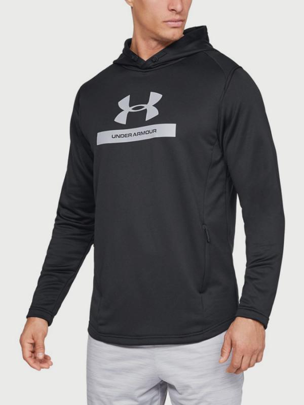 Mikina Under Armour MK1 Terry Graphic Hoodie Černá