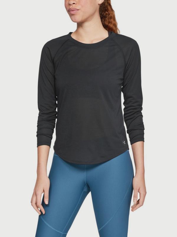 Tričko Under Armour Whisperlight Long Sleeve Černá