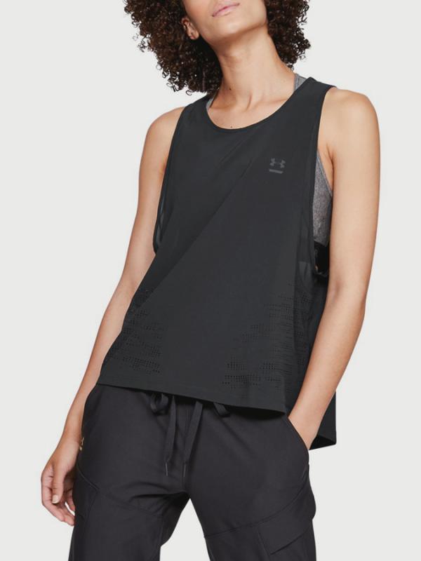 Tílko Under Armour Perpetl Woven Tank Černá