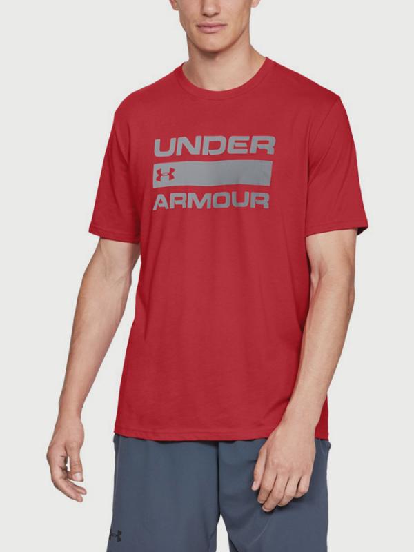 Tričko Under Armour Team Issue Wordmark Ss Červená