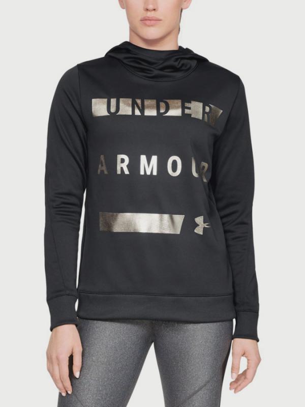 Mikina Under Armour Synthetic Fleece Pullover Wm Černá