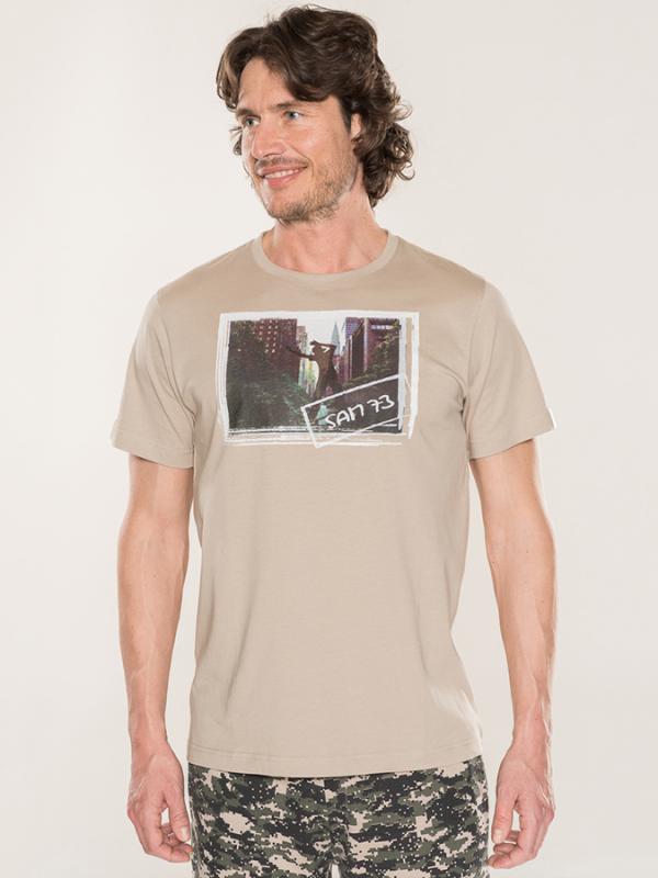 Tričko SAM 73 ALAB 2 Hnědá
