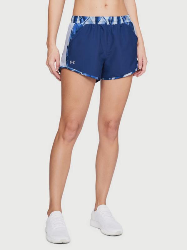 Kraťasy Under Armour Fly By Printed Short Modrá